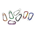 Large Size 8 Cm Carabiner with Split Key Ring